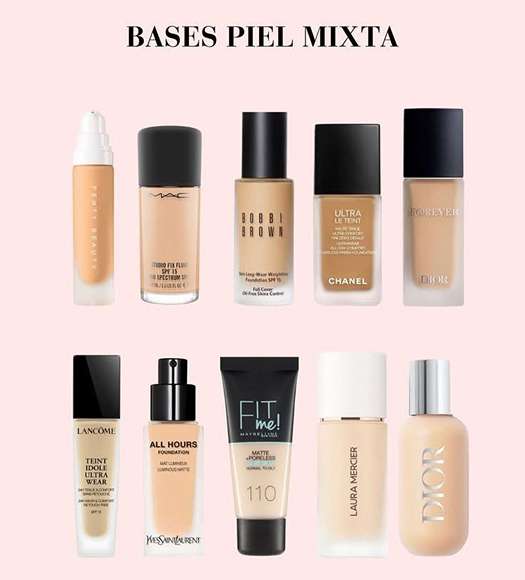 Bases piel mixta