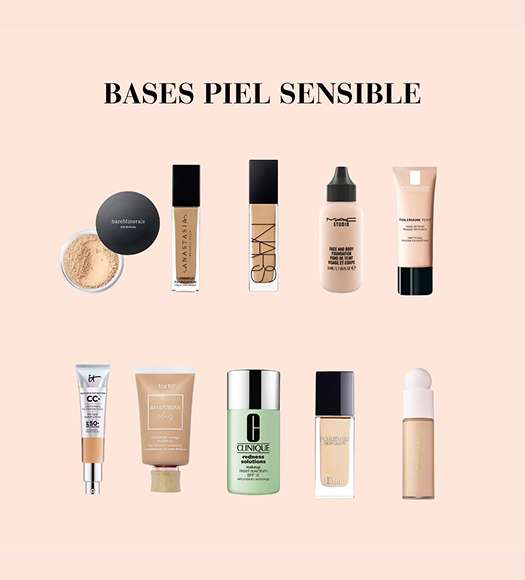 Bases piel sensible